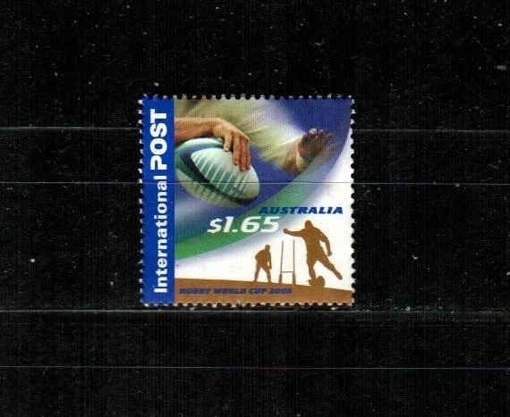AUSTRALIA Scott's 2201 (1v) Copa Mundial de Rugby F/VF Usado (2003) Foto 1 de 1