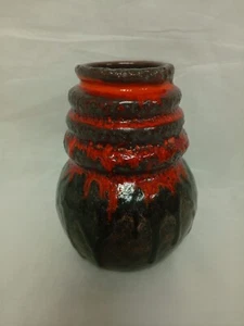 Vintage MCM Scheurich Fat Lava Floor Vase 269-15 West Germany - Picture 1 of 23