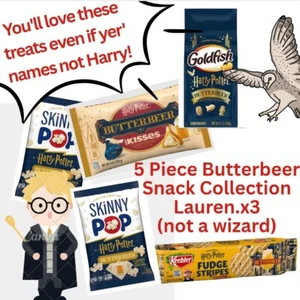 Harry Potter Butterbeer Set - Hershey Kisses, Keebler Cookies, Goldfish, Popcorn - Picture 1 of 2