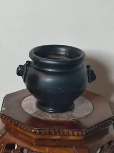 Vaso anni 70 ( pezzo unico ) restaurato e dipinto in coccio argilla - Foto 1 di 8