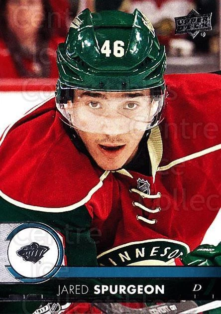 2017-18 Upper Deck #95 Jared Spurgeon - Image 1 of 1