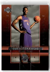 2003-04 Upper Deck Rookie Exclusives #4 Chris Bosh RC Toronto Raptors - Imagen 1 de 2