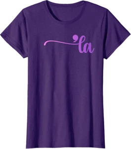 Funny Comma La Coloring , Commala Coloring Design Ladies' Crewneck T-Shirt - Picture 1 of 8