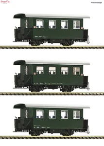 Roco OBB Pinzgauer Lokalbahn Wagen Set (3) IV Maßstab 1:87, Maßstab HOe - Bild 1 von 1