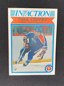 1982-83 OPC EDMONTON OILERS PAUL COFFEY IN ACTION CARD #102 NR-MINT/MINT - Picture 1 of 2