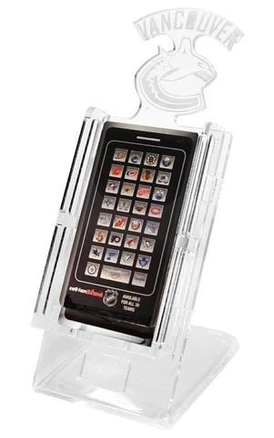 *NEW NHL Vancouver Canucks FanStand Holder For Cell Phones iPods Size Medium Cover