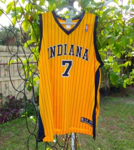 Reebok JERMAINE O'NEAL n. Maglia 7 INDIANA PACERS TG 54 in ottime condizioni - Foto 1 di 8