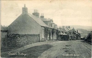 PRINTED POSTCARD OF OXTON VILLAGE, (NEAR LAUDER), BERWICKSHIRE, SCOTLAND - Picture 1 of 2