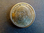 George Washington, présidentiel, 2007, pièce en dollars de couleur or