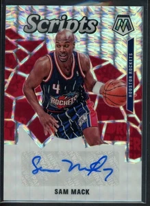 Panini Mosaic Sam Mack Scripts Mosaic Prizm 2019-20 automático - Imagen 1 de 2