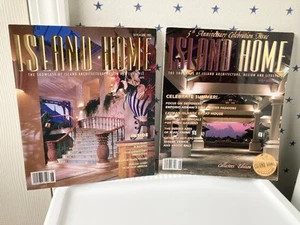 FLAWS ISLAND Home Magazine Lot Vtg y2k Architecture Design Real Estate Photos - Picture 1 of 18