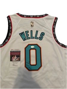 Jaylen Wells signed autographed Memphis Grizzlies jersey JSA/COA - Picture 1 of 3