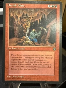 MTG Magic the Gathering Homelands Orcish Mine - Picture 1 of 2