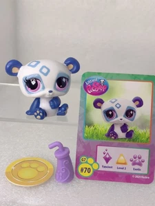 G7 Panda #70 + Zubehör + Karte - Littlest Pet Shop Hasbro LPS Gen 7 - Bild 1 von 2
