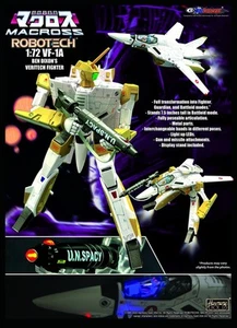 De Kitzconcept Robotech Macross VF-1A Valkyrie Ben Dixon 1/72 Scale Figura - Imagen 1 de 1