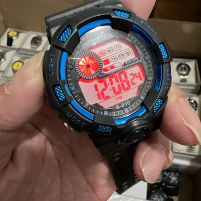 Men's Digital Tecno🔥 Sports Watch Army Military Quartz Backlight Wristwatch🍺 - Image 1 of 4