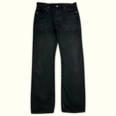 levi's Vaqueros W32/L32 Negro Bueno Hombres (m292) - Imagen 1 de 4