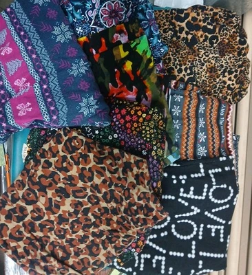 Lote de 8 Leggings Femininas Sem Limites 2 XL, 5 XXL, 1 XXXL - Imagem 1 de 4