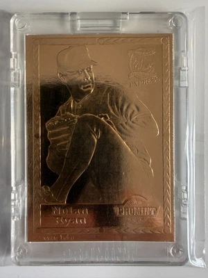 1994 ProMint 22K Gold - Nolan Ryan #3 With Certificate of Authenticity - Image 1 of 3