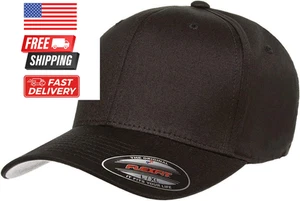 Flexfit Men's Ultrafibre Airmesh Fitted Cap Large-X-Large, Black - Picture 1 of 4