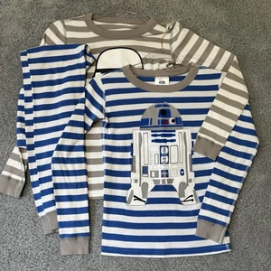 Hanna Andersson Pajama Lot 140 (10) Star Wars Sleepwear Cozy Classic Organic - Picture 1 of 13