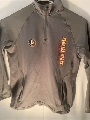 Florida State Grey Long Sleeve Turtle Neck Jacket Small - Image 1 of 4
