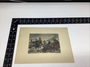 P1-3 Art Paper Etching Print Photogravure George Washington Valley Forge 1777 - Picture 1 of 15