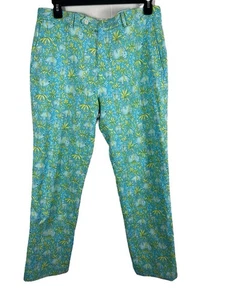 Pantalones Brooks Brothers Regent Fit Para Hombre W38xL32 Azul Verde Novedad Oveja Floral - Imagen 1 de 17