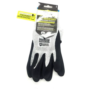 Guanto Premium Grigio Resistente al Taglio per Uomo - Abbigliamento da Lavoro Protettivo Taglia Grande - Foto 1 di 6