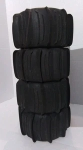 Traxxas Geode 3.8" Wheels With Paddle Tires 1:10 Used Set Of 4 - Picture 1 of 6