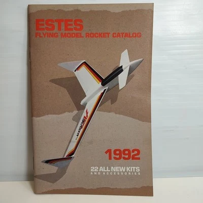 Catálogo de cohetes y accesorios modelo volador ESTES 1992 STAR TREK USS ENTERPRISE Foto 1 de 4