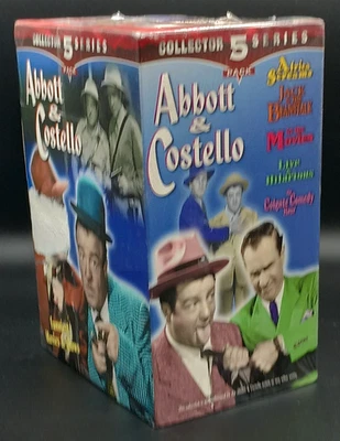 Abbott & Costello Collection Series 5 Pack 1999 VHS 05-03267 New & Sealed Foto 1 de 4