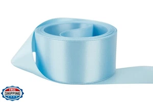 Ribbon Bazaar Double Faced Satin - Premium Gloss Finish - 100% Polyester Ribb - Bild 1 von 5