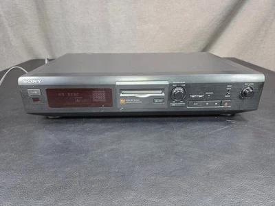 Sony MDS-JE320 Mini Disc Deck Recorder MiniDisc Player VIDEO DEMO! 🎥📺✅ D - Image 1 of 4
