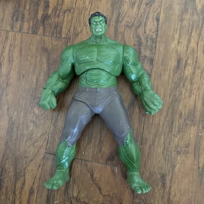 Figura de acción THE INCREÍBLE HULK Sound Talking 2012 Marvel Hasbro - 10 pulgadas Foto 1 de 2