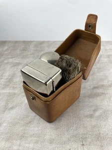 1920s Gillette Ball End Old Type Open Comb Safety Razor Travel Set, English Made - Picture 1 of 12