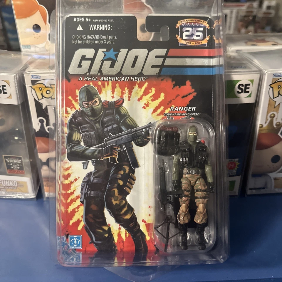 Figura de acción Hasbro G.I Joe serie 25 aniversario Ranger Beachhead nueva Foto 1 de 2