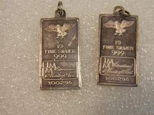 INTERNATIONALE MONETARY MINT 1 GRAMM .999 SILBERBARREN - Bild 1 von 6