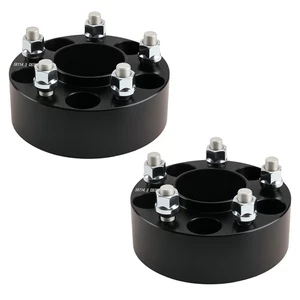 2" Billet Aluminum Wheel Spacers for Ford Mustang Bronco 5x114.3mm 70.5mm - Picture 1 of 12