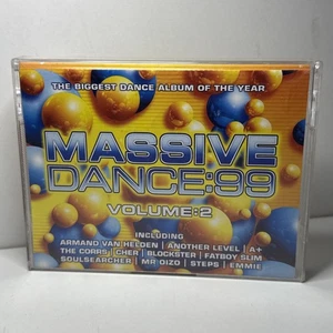 MASSIVE DANCE 99 VOLUME 2 -VARIOUS ARTISTS DOUBLE CASSETTE TAPE ALBUM - Picture 1 of 4