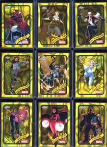 Topps Marvel 2025 cromo, insertos refractor base lava amarilla, selección U, casi nuevo/m, WB9 - Imagen 1 de 36