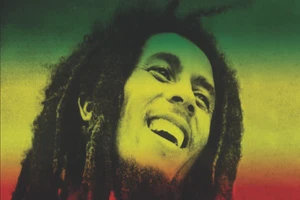 ARTE DE PARED DE LIENZO ESTIRADO BOB MARLEY LISTO PARA COLGAR CP544 - Imagen 1 de 7