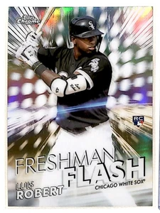 2020 Topps Chrome Freshman Flash Luis Robert RC Chicago White Sox #FF-5 - Picture 1 of 2