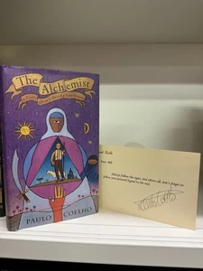 The Alchemist SIGNED by Paulo Coelho ~ First Edition. Signature Insert Page. - Picture 1 of 7