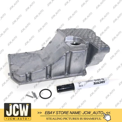 Bandeja de aceite inferior de aluminio del motor 06L103598R para VW Touareg AUDI A5 A4 A6 Q5 2.0T Foto 1 de 4
