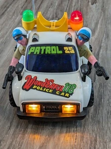 Bump And Go Police Car Wonderful 118 Patrol 25 Cheng Shing Toys Lights Up - Picture 1 of 24