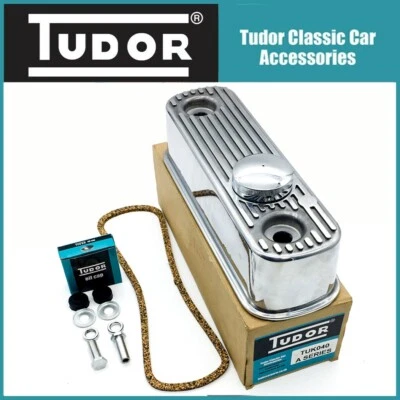 Tudor A Series Rocker Cover Complete Polished Overhaul Kit MG Austin Morris BMC - Image 1 of 4