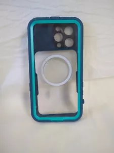Funda transparente a prueba de golpes para Apple iPhone 14 Pro Max y verde de 2 tonos nunca usada - Imagen 1 de 17
