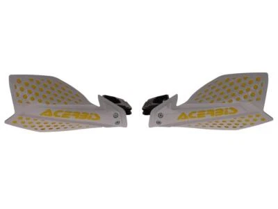 Acerbis X-Ultimate Guanti Protettivi Bianco/Giallo - Immagine 1 di 2