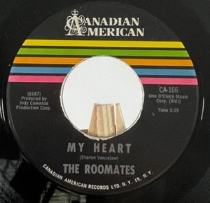 THE ROOMATES 45 RPM MY HEART / JUST FOR TONIGHT—VG - Foto 1 di 6